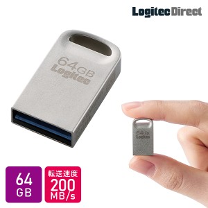 【メール便送料無料】超小型 USBメモリ 64GB Type-A USB-A USB 3.2 Gen1 USB3.1 Gen1 USB3.0 フラッシュメモリー フラッシュドライブ 読