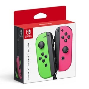 【新品】Nintendo Switch　スイッチ Joy-Con ジョイコン (L)ネオングリーン／(R)ネオンピンク 