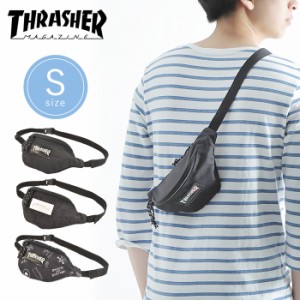 【メール便送料無料】Ｓサイズ ショルダーバッグ フラップショルダー スラッシャー THRASHER メンズ ベンチマーク ブランド B5 撥水 無地