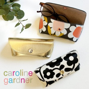 メガネケース メガネ Glasses Case キャロラインガードナー 10142-gss102 caroline gardner かわいい おしゃれ 花柄 ハード レディース 