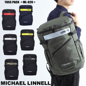 MICHAEL LINNELL マイケルリンネル ボックス リュックサック TOSS PACK トス パック メンズ レディース 男女兼用 ユニセックス ml-020