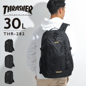 リュックサック バックパック 黒リュック 10052-thr-282 THRASHER スラッシャー Back Pack 30L  スポーツ スケーター ストリート ワンポ