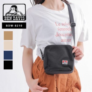 MESH POCKET SQUARE BAG ショルダーバッグ BEN DAVIS ベン・デイビス ショルダー 斜め掛け メッシュ コンパクト 男女兼用 ゴリラ ストリ