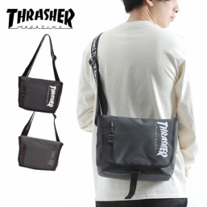 THRASHER Messenger Bag スラッシャー メッセンジャー バッグ ショルダーバッグ メンズ レディース 斜め掛け ミニショルダー スケボー ス