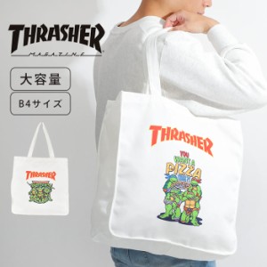 トートバッグ トート TURTLES ×THRASHER 10052-tt-th2313 マチ付きトートA レディース メンズ シンプル おしゃれ かっこいい ミュータン