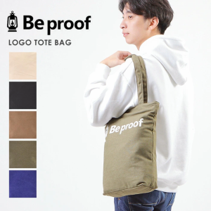 トートバッグ トート  Be proof ビープルーフ キャンバス生地  キャンバス バッグ BAG TOTE 通勤 縦長 A4 お出かけ デイリー カジュアル 