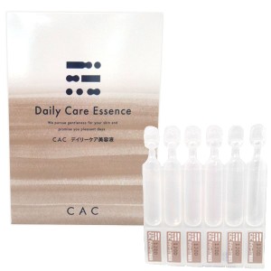 【1個ご購入ごとに6本プレゼント】CAC デイリーケア美容液（1.2ml×6本×10袋）【CAC】