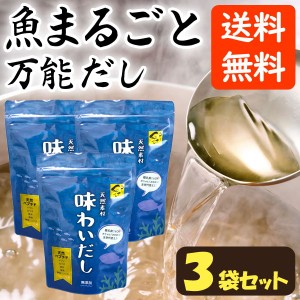 味わいだし 天然素材 無添加 栄養スープ（500g）【3袋セット】【ペプチドリップ】【送料無料】