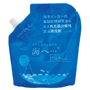 洗濯用洗剤 海へ…Fukki 詰替用（380g）【がんこ本舗】