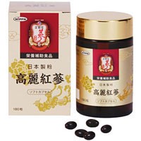 日本製粉高麗紅蔘 ソフトカプセル（96.3g（535mg×180粒））【日本製粉】【送料無料】