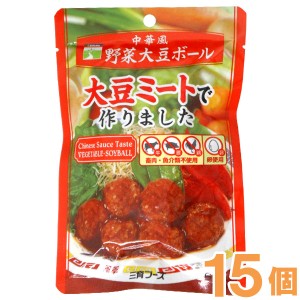 【お得なまとめ買い】中華風野菜大豆ボール（100g）【15個セット】【三育フーズ】□