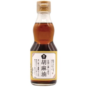 圧搾一番しぼり 胡麻油（165g）ビン【ムソー】