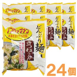 【お得なまとめ買い】どんぶり麺・きつねうどん（77.3g×24個）【トーエー食品】