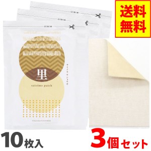 サトイモパッチ（10枚）【3個セット】【吉田養真堂】【メール便送料無料の場合代引・同梱不可】