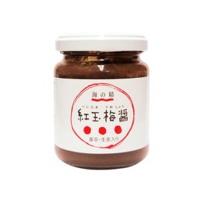 紅玉梅醤 番茶・生姜入り（130g）【海の精】