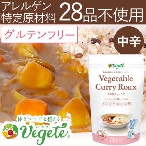 Vegete（ベジテ） 植物性カレールウ 中辛（140g）【シエル・ブルー】