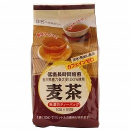 石川県産六条大麦100％使用 麦茶（10g×16）【創健社】