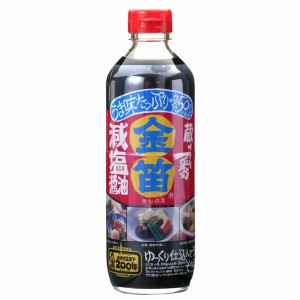 金笛減塩醤油（600ml）ビン【笛木醤油】