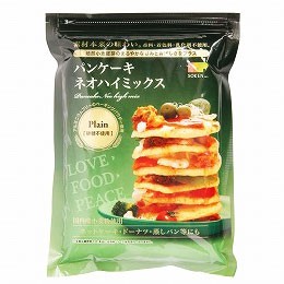 パンケーキ ネオハイミックス 砂糖不使用（プレーン）（400g）【創健社】