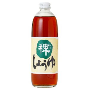 稗しょうゆ（500ml（総重量約853g））ビン【大高醤油】