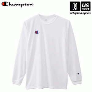 チャンピオン C3QS490 LONG SLEEVE T-SHIRTS ホワイト(010) 2021〜22年秋冬モデル [取り寄せ][自社](メール便不可)