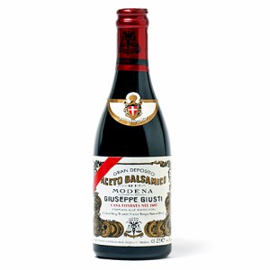 無添加 バルサミコ酢 12年熟成 ジュゼッペジュスティ 金5メダル 250ml【常温/冷凍不可】