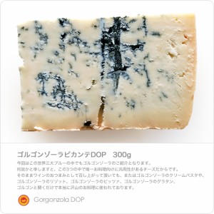 チーズ チーズ イタリア産 ゴルゴンゾーラ ピカンテ DOP 　約300g　 生乳、食塩のみで造られる無添加食品です。　冷蔵/冷凍可　　D+0