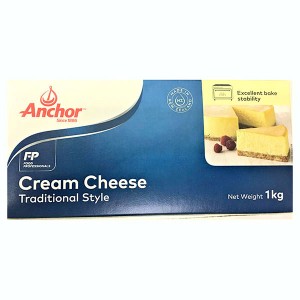 チーズ クリームチーズ ニュージーランド産 アンカー 1kg【冷蔵のみ】※現在パッケージが変更しております。【D+2】