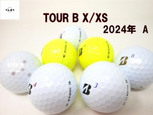 ブリヂストン ツアーB シリーズ 2024年 モデル Aランク TOUR B X XS ロストボール ゴルフボール 中古　1球