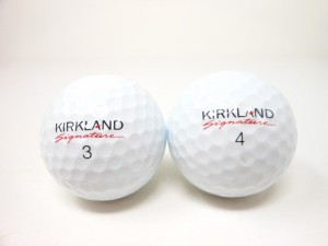 カークランド シグニチャー モデル混合 特A・Aランク混合 1球 ロストボール ゴルフボール KIRKLAND 中古