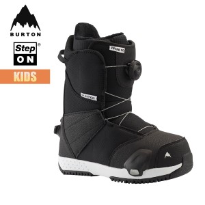 【20%OFF】バートン ステップオン ブーツ キッズ  23-24 Burton ジップライン W24JP-203201 Kids Zipline Step On Snowboard Boots