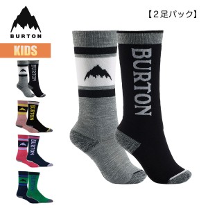 【20%OFF】バートン 靴下 キッズ 23-24 Burton ウィークエンド ミッドウェイト ソックス 2パック W24JP-151711 Kids Sock 2-Pack