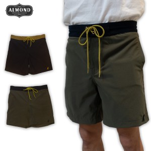 【30%OFF】アーモンド サーフウェア 水着 メンズ Almond Surfboards & Design CA Hybrid Shorts スイムウェア ハーフパンツ【ネコポス】