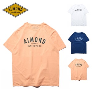 【30%OFF】アーモンド サーフボード Tシャツ トップス Almond Surfboards 半袖 ファインサーフィン ロゴプリント【ネコパケ】