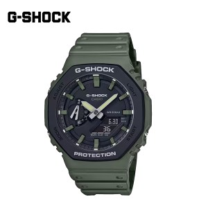 G-SHOCK 腕時計 GA-2110SU-3AJF ANALOG-DIGITAL 2100 SERIES watch Gショック ラウンド 水中操作可能 樹脂 20気圧防水 耐衝撃構造 電池