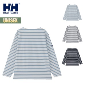 ヘリーハンセン 長袖 Tシャツ ロングスリーブ HH マリンボーダーティー HELLY HANSEN L/S HH Marine Border Tee ボートネック