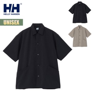 ヘリーハンセン シャツ ユニセックス HELLY HANSEN ショートスリーブ マリンリゾートシャツ S/S Marine Resort Shirt 羽織り