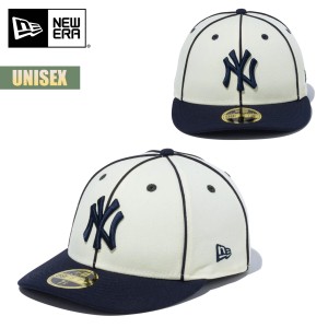 ニューエラ キャップ 帽子 NEW ERA LP 59FIFTY MLB Piping ニューヨーク・ヤンキース ベースボールキャップ ユニセックス ストリート