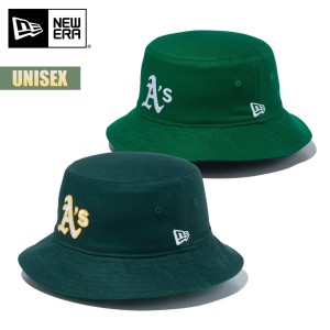 ニューエラ ハット 帽子 NEW ERA バケット01 リバーシブル MLB オークランド・アスレチックス バケットハット【ネコパケ】