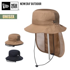 ニューエラアウトドア バケットハット 帽子 NEW ERA OUTDOOR アドベンチャーライト サンシェード Tech Surf 軽量 ストレッチ【ネコポス】