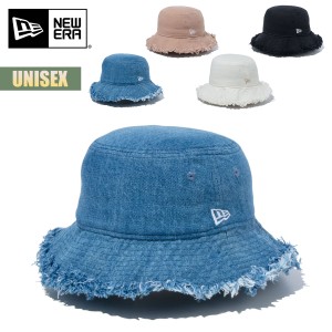 ニューエラ ハット 帽子 バケット01 Cut Off ウォッシュドデニム NEW ERA Bucket01 ユニセックス カジュアル バケハ【ネコポス】