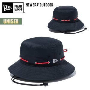 ニューエラアウトドア ハット 帽子 NEW ERA OUTDOOR アドベンチャーライト TECH STRETCH ブラック テックストレッチ 【ネコポス】