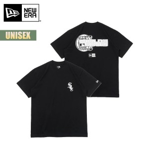 ニューエラ Tシャツ NEW ERA 半袖 コットン Tシャツ MLB Apparel World Series シカゴ・ホワイトソックス ブラック 【ネコポス】