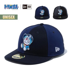 ニューエラ キャップ 帽子 NEW ERA LP 59FIFTY ドラえもん ピンウィール ユニセックス メンズ レディース ロープロファイル 刺繍 コラボ