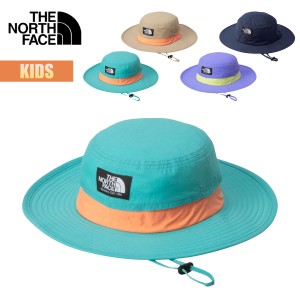 ノースフェイス ハット 帽子 キッズ THE NORTH FACE ホライズンハット Kids Horizon Hat サファリハット アウトドア はっ水 UVケア