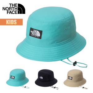 ノースフェイス ハット 帽子 キッズ THE NORTH FACE キャンプサイドハット Kids Camp Side Hat UVケア 紫外線カット はっ水【ネコポス】