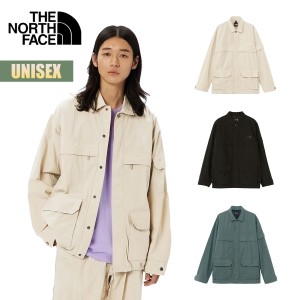 ノースフェイス シャツ ジャケット ジオロジーシャツ THE NORTH FACE L/S Geology Shirt ユニセックス 長袖 アウター はっ水 マット ロゴ