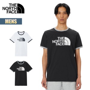 ノースフェイス Tシャツ メンズ THE NORTH FACE ショートスリーブリンガーティー 半袖 ストレッチ 吸汗速乾 ロゴ スポーツ【ネコポス】