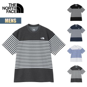 ノースフェイス Tシャツ メンズ ショートスリーブパネルボーダーティー THE NORTH FACE S/S PANEL BORDER TEE 半袖 速乾【ネコポス】