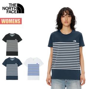 ノースフェイス Tシャツ レディース 半袖 THE NORTH FACE ショートスリーブパネルボーダーティー S/S Panel Border Tee【ネコパケ】